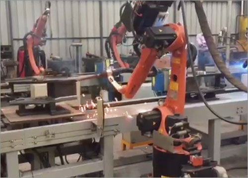 机器人焊接生产线